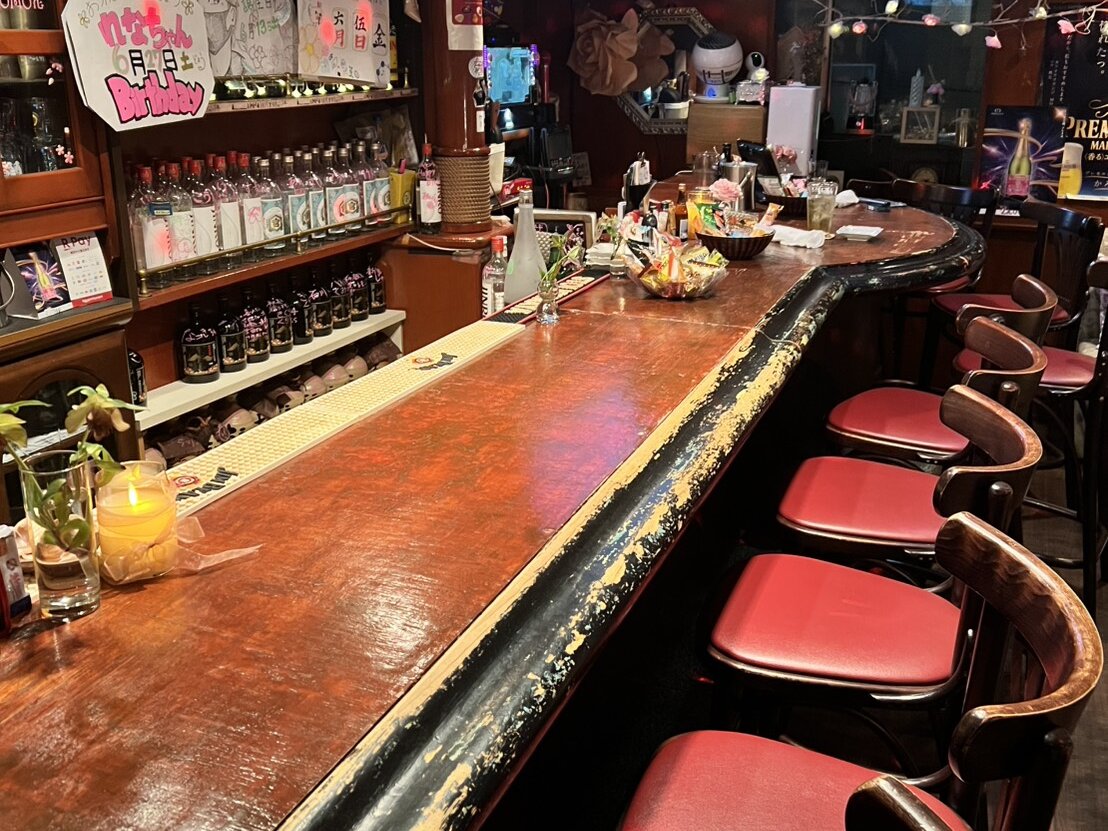 MOMO花のカウンター